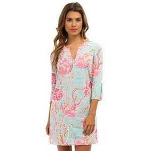 LILLY PULITZER Courtney tunic dress on “Jellies Be Jammin”print.